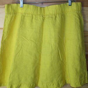 NWTS tommy Bahama Two Palms Linen Swing Skirt Size Large